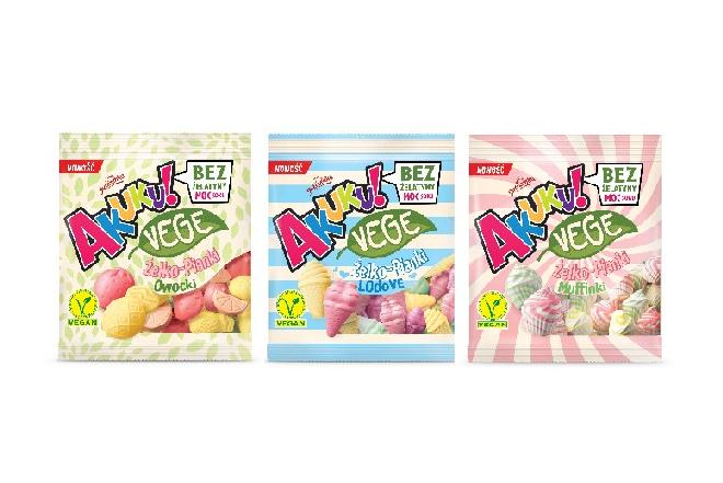 Akuku! VEGE - pierwsze na rynku wegetariańskie żelko-pianki