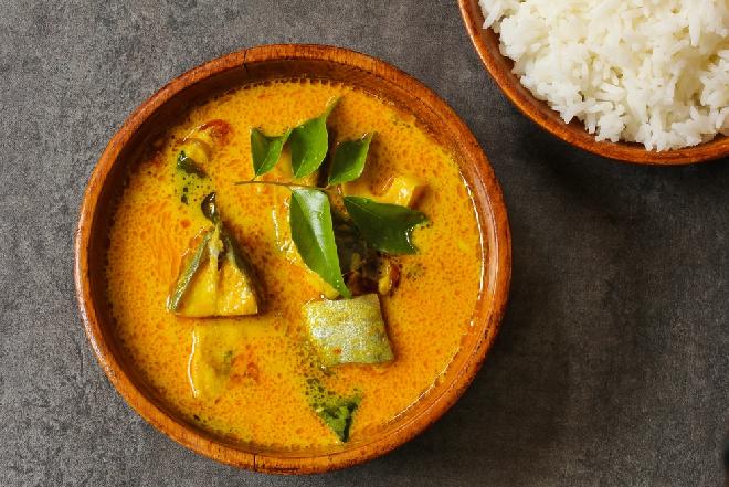 Curry z rybą - przepis na rybę na ostro